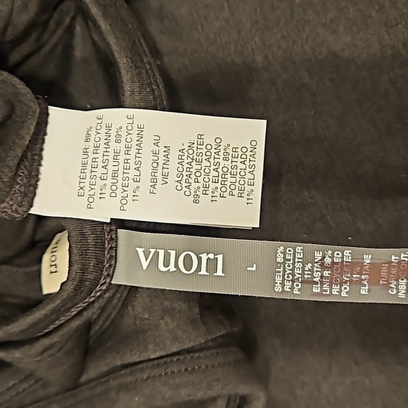 💕VUORI💕 Halo Essential Jumpsuit ~ Black Heather Large L NWT - Picture 15 of 16